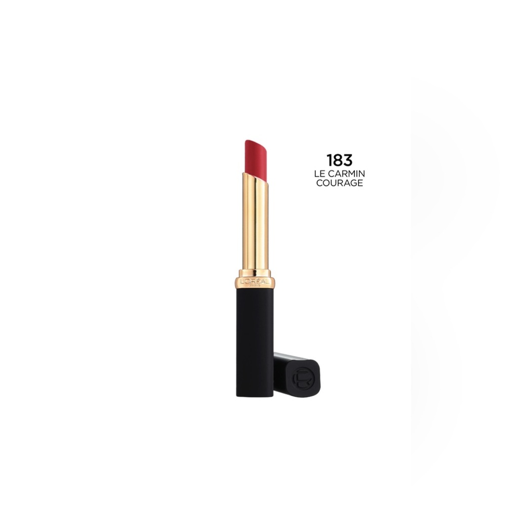 L'Oreal Paris Colour Riche Intense Volume Matte Lipstick, Le Carmin Courage - Picture 1 of 5